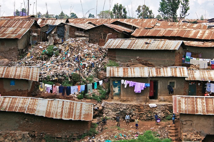 Kibera Nairobi Kenya Shanty Town