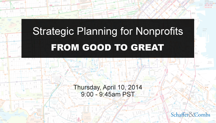 Strategic Planning for Nonprofits invite