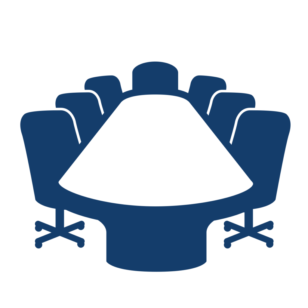 board development - Conference table icon